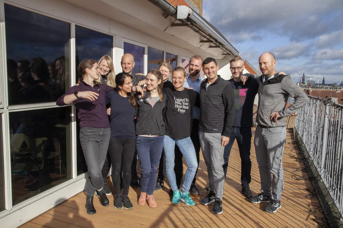 Meet the team behind Albatros Adventure Marathons. Left to right (back row): Evelin, Justin, Gitte, Lars, Thomas, Rune. Left to right (front row): Kiri, Olivia, Paulina, Anna, Bo.